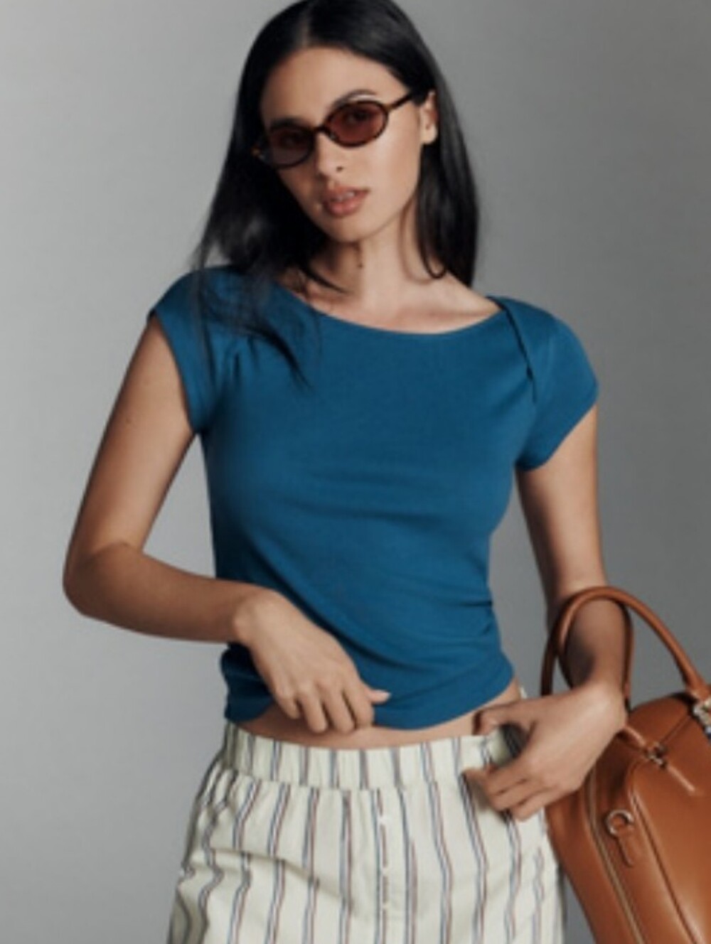 NWT Pilcro Short-Sleeve Envelope Tee